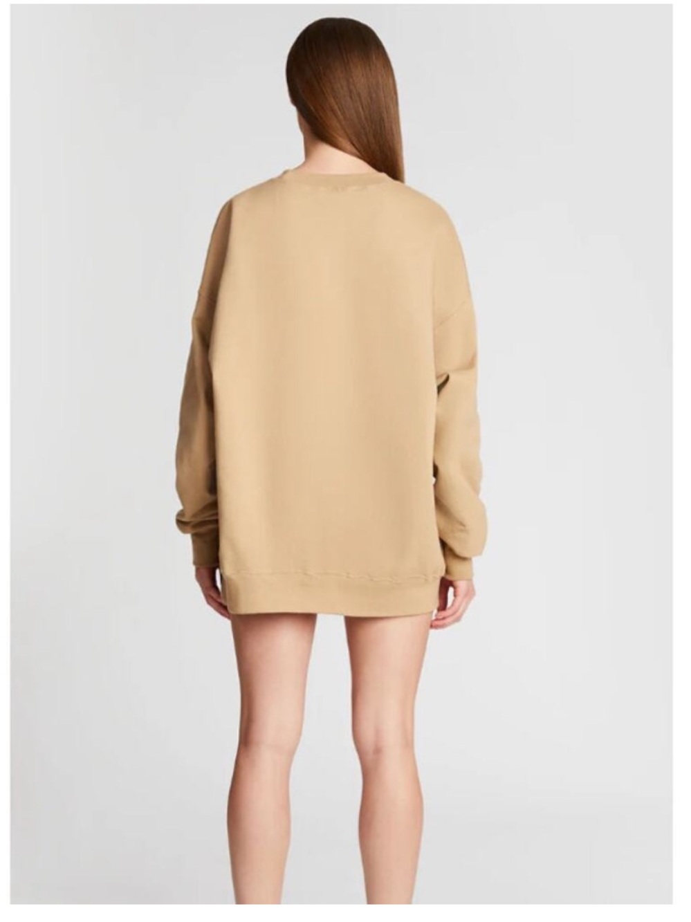 THE BAR Varsity Sweatshirt in Chocolate Chip - Picture 2 of 7